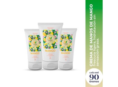 CREMA DE MANOS MANGO 90GR VENA 3 UND - 2