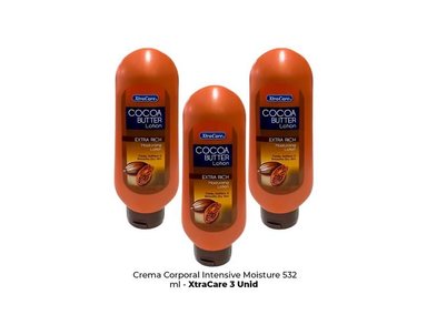 CREMA CORPORAL COCOA BUTTER 532ML XTRACARE 3 UND - 2