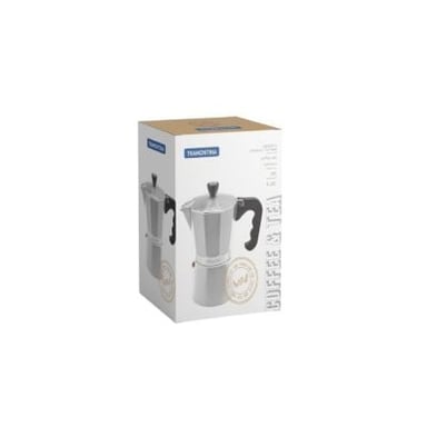 CAFETERA ITALIANA TRAMONTINA MULTICOLOR 320ML ALUIMINIO - 1