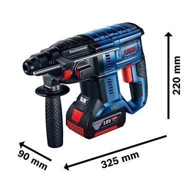 ROTOMARTILLO PERCUTOR BOSCH GBH 180 LI 18V BRUSHLESS + BAT. - 4