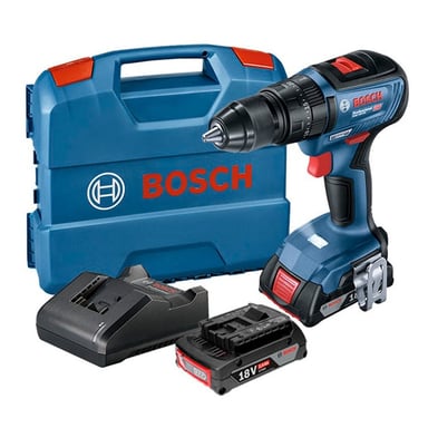 TALADRO PERCUTOR GSB 18V-50 BOSCH BRUSHLESS + MALETA PROFES. - 1