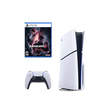 CONSOLA SONY - PLAYSTATION PS5 PLAYSTATION 5 SLIM LECTORA DISCOS + TEKKEN 8 - 1