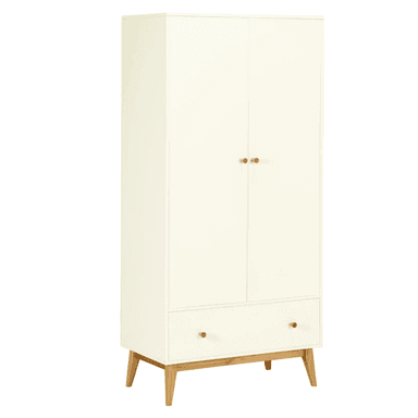 ROPERO CENTRAL DECCO MATE GUZMAN 3 PUERTAS 3 CAJONES BEIGE - 2