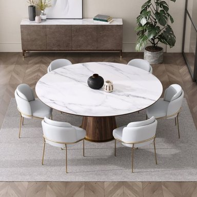 MESA CENTRAL DECCO MATE MADERA 160X80CM PARA 6 SILLAS KOANAN - 3