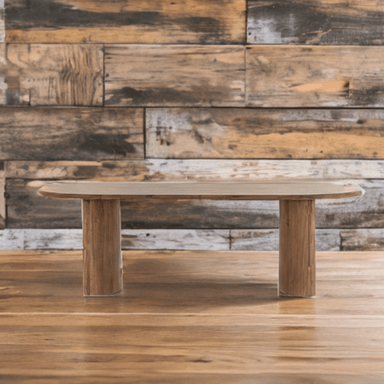 MESA CENTRAL DECCO SATINADO MADERA 90X180CM PARA 6 SILLAS PALERMO - 5