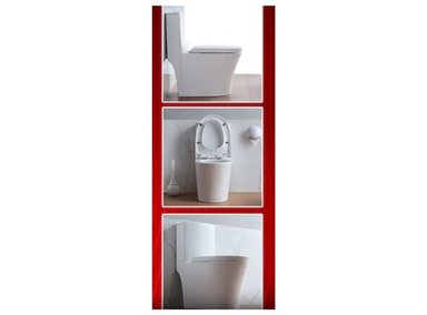 MUEBLE BAÑO XM IN7037 BLANCO INODORO PROFESIONAL 4L / SOLIDO 6L - 4
