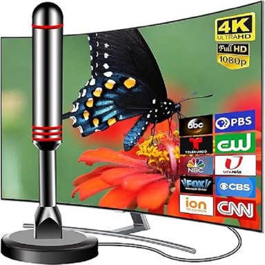 ANTENA DIGITAL TV HD PARA TV LCD SMART TV CON SEÑAL ABIERTA HD - 1