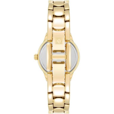 ANNE KLEIN 10/6777SISV RELOJ FEMENINO CON INDICADOR DE FECHA | DORADO/NEGRO - 4