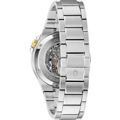 BULOVA 98A224 RELOJ AUTOMÁTICO MAQUINA PARA HOMBRE CON APERTURA EN LA ESFERA | PLATEADO - 2