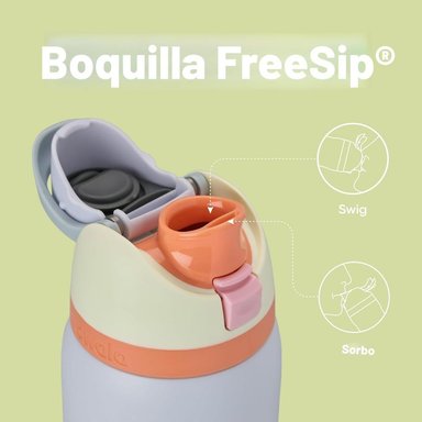 OWALA BOTELLA FREESIP TÉRMICA DE ACERO INOXIDABLE SIN BPA | 32OZ - 2