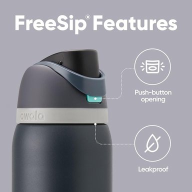 OWALA BOTELLA FREESIP TÉRMICA DE ACERO INOXIDABLE SIN BPA | 32OZ - 3