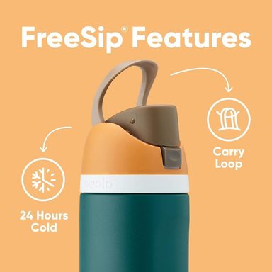 OWALA BOTELLA FREESIP TÉRMICA DE ACERO INOXIDABLE SIN BPA | 32OZ - 3