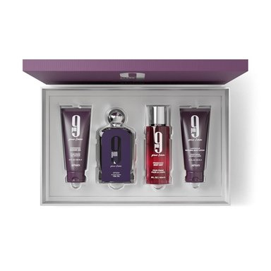 AFNAN SET DE REGALO DE PERFUME DE LUJO DE 9 PM POUR FEMME - 3