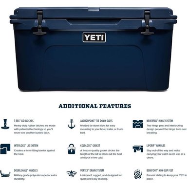 YETI TUNDRA 65 COOLER PORTÁTIL | AZUL MARINO - 6
