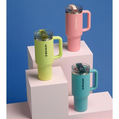 STANLEY QUENCHER PROTOUR FLIP STRAW 40 OZ | SUMMER TUNA - 5