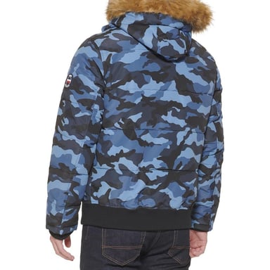 CASACA TOMMY HILFIGER BOMBER ACOLCHADA DE TELA ÁRTICA PARA HOMBRE - 3
