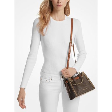 MICHAEL KORS BOLSO DE HOMBRO MINA GRANDE | BROWN - 3