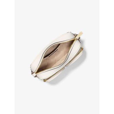 MICHAEL KORS BOLSO BANDOLERA MEDIANO DE PIEL JET SET TRAVEL | LT CREAM - 2