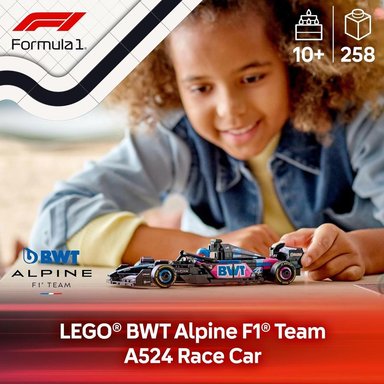 LEGO SPEED CHAMPIONS BWT ALPINE F1 TEAM A524, COCHE DE JUGUETE PARA NIÑOS - 2
