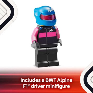 LEGO SPEED CHAMPIONS BWT ALPINE F1 TEAM A524, COCHE DE JUGUETE PARA NIÑOS - 4