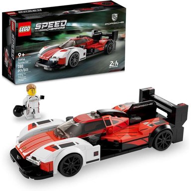 LEGO SPEED CHAMPIONS PORSCHE 963 SET DE COCHE DE CARRERAS CON MINIFIGURA - 1