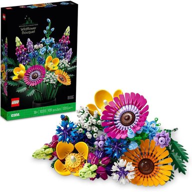 LEGO BOTANICALS RAMO DE FLORES SILVESTRES SET DE DECORACIÓN IDEAL PARA EL HOGAR - 1