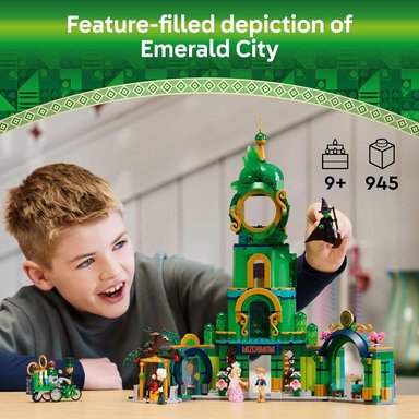 LEGO WICKED BIENVENIDOS A LA CIUDAD ESMERALDA, JUGUETE DE CONSTRUCCIÓN - 2