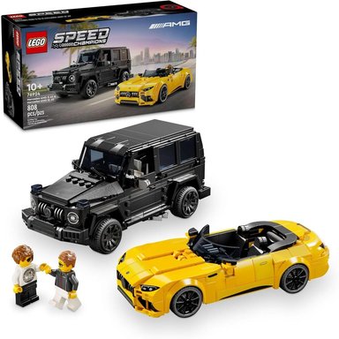 LEGO SPEED CHAMPIONS MERCEDES-AMG G 63 Y SL 63 F1 CON MINIFIGURAS - 1