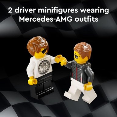 LEGO SPEED CHAMPIONS MERCEDES-AMG G 63 Y SL 63 F1 CON MINIFIGURAS - 4