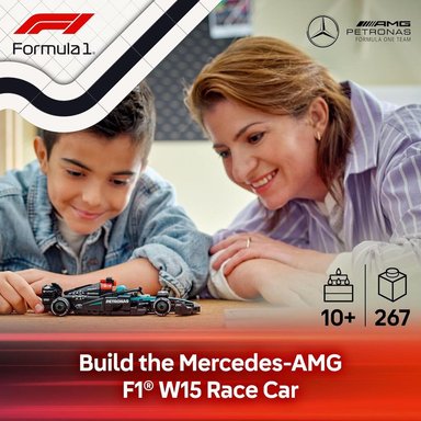 LEGO SPEED CHAMPIONS MERCEDES-AMG F1 W15, COCHE DE JUGUETE PARA NIÑOS - 2