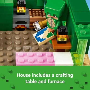 LEGO MINECRAFT CASA DE LA PLAYA TORTUGA CON FIGURAS Y ACCESORIOS DEL JUEGO - 3