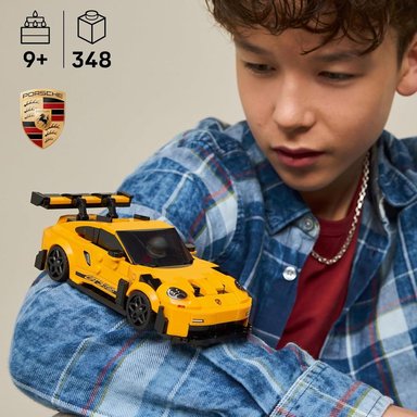 LEGO SPEED CHAMPIONS PORSCHE 911 GT3 RS, KIT DE MODELO Y JUGUETE DE COCHE - 2