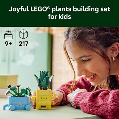 LEGO BOTANICALS, PLANTAS DE CONSTRUCCIÓN PARA DECORACIÓN Y ESCRITORIO - 2