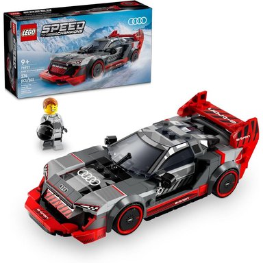 LEGO SPEED CHAMPIONS AUDI S1 E-TRON QUATTRO CON MINIFIGURA Y DETALLES DE DISEÑO - 1