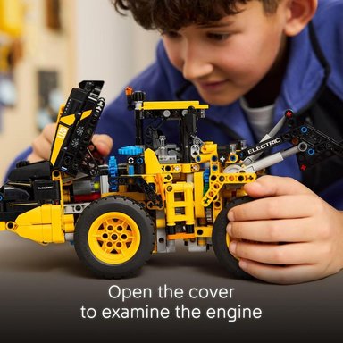 LEGO TECHNIC VOLVO L120, CARGADORA ELÉCTRICA DE RUEDAS PARA NIÑOS - 4