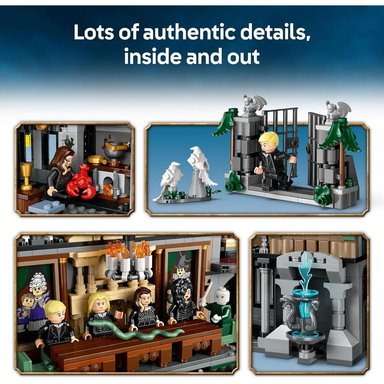 LEGO HARRY POTTER MANSIÓN MALFOY, SET DE CONSTRUCCIÓN CON 9 MINIFIGURAS - 3