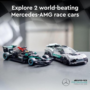 LEGO SPEED CHAMPIONS MERCEDES-AMG F1 W12 COCHE DE CARRERAS COLECCIONABLE - 2