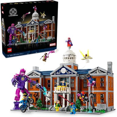 LEGO MARVEL X-MEN LA MANSIÓN X, SET DE CONSTRUCCIÓN PARA ADULTOS COLECCIONABLES - 1