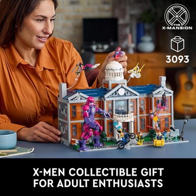 LEGO MARVEL X-MEN LA MANSIÓN X, SET DE CONSTRUCCIÓN PARA ADULTOS COLECCIONABLES - 2