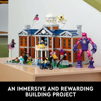 LEGO MARVEL X-MEN LA MANSIÓN X, SET DE CONSTRUCCIÓN PARA ADULTOS COLECCIONABLES - 3