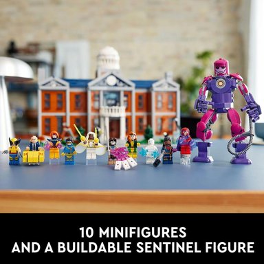 LEGO MARVEL X-MEN LA MANSIÓN X, SET DE CONSTRUCCIÓN PARA ADULTOS COLECCIONABLES - 5