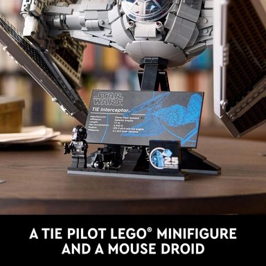 LEGO STAR WARS UCS INTERCEPTOR TIE, SET COLECCIONABLE PARA CONSTRUIR Y EXHIBIR - 5