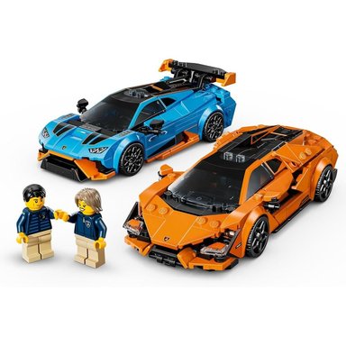 LEGO SPEED CHAMPIONS LAMBORGHINI REVUELTO Y HURACÁN STO, COCHE DE JUGUETE - 5