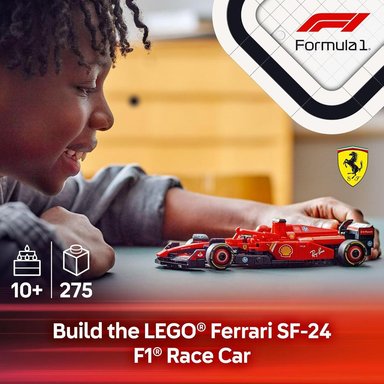 LEGO SPEED CHAMPIONS FERRARI SF-24 F1, COCHE DE JUGUETE PARA NIÑOS - 2