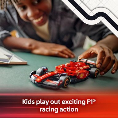 LEGO SPEED CHAMPIONS FERRARI SF-24 F1, COCHE DE JUGUETE PARA NIÑOS - 3