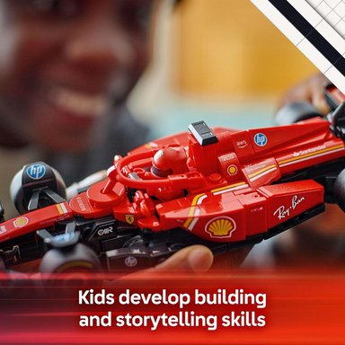 LEGO SPEED CHAMPIONS FERRARI SF-24 F1, COCHE DE JUGUETE PARA NIÑOS - 5