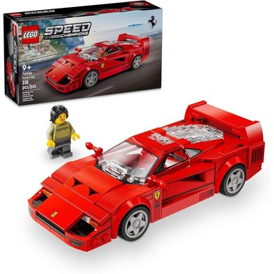 LEGO SPEED CHAMPIONS FERRARI F40, SET DE CONSTRUCCIÓN DE COCHE COLECCIONABLE - 1