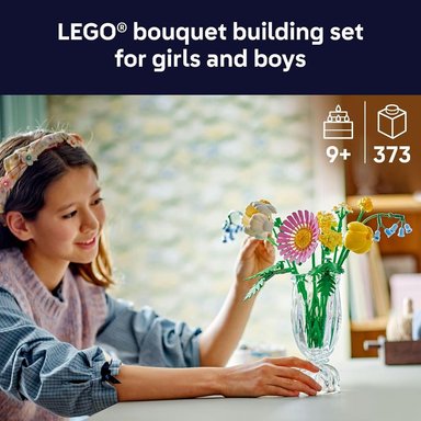 LEGO BOTANICALS PETITE SUNNY BOUQUET, SET DE FLORES DIY Y DECORACIÓN - 2