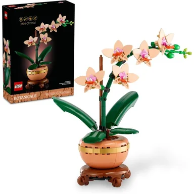 LEGO BOTANICALS MINI ORQUÍDEAS, DECORACIÓN ARTIFICIAL PARA EL HOGAR - 1