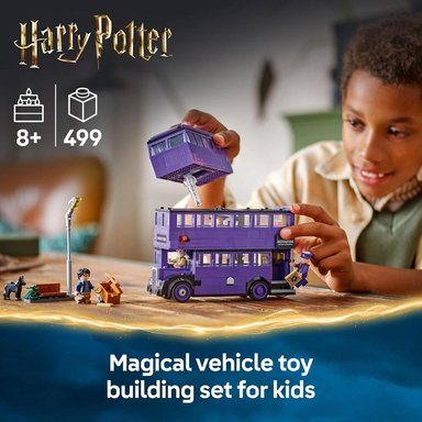 LEGO HARRY POTTER AUTOBÚS NOCTÁMBULO, INCLUYE 5 MINIFIGURAS - 2